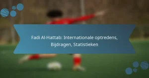 Fadi Al-Hattab: Internationale optredens, Bijdragen, Statistieken