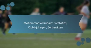 Mohammad Al-Rubaie: Prestaties, Clubbijdragen, Eerbewijzen